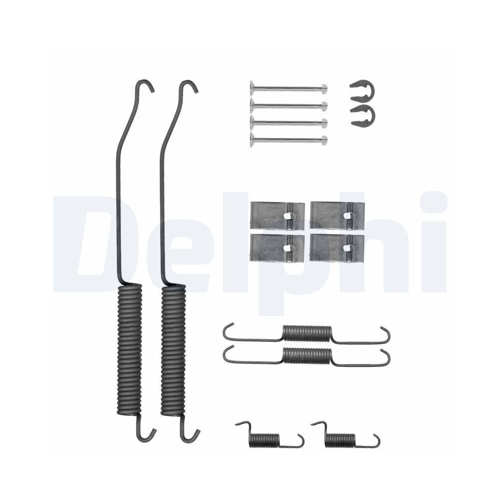 DELPHI LY1420 Zubeh&ouml;rsatz, Bremsbacken f&uuml;r, Hinterachse