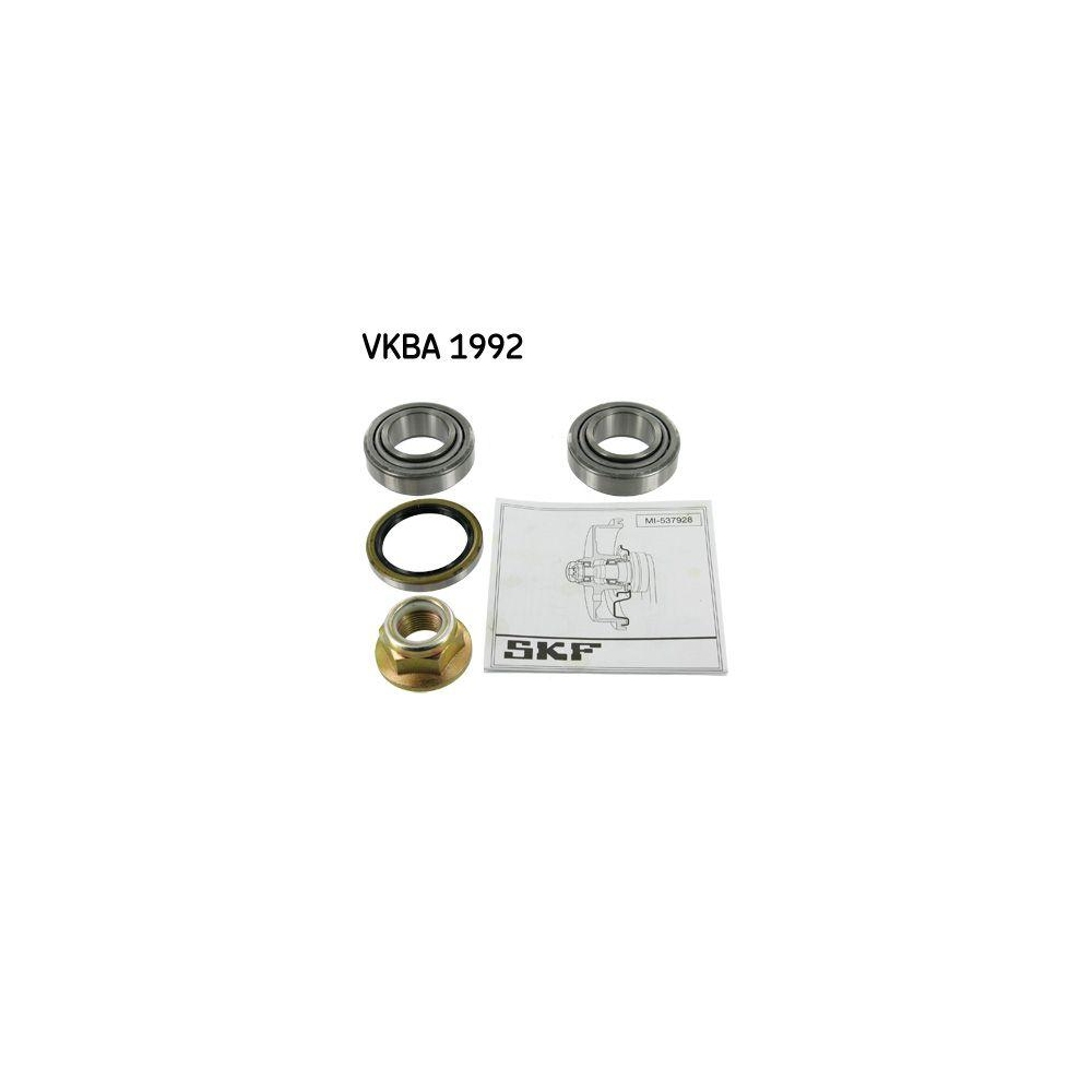 Radlagersatz SKF VKBA 1992 f&uuml;r MITSUBISHI HYUNDAI, Hinterachse