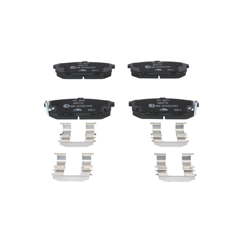 Bremsbelagsatz, Scheibenbremse ATE 13.0460-5773.2 f&uuml;r KIA, Hinterachse