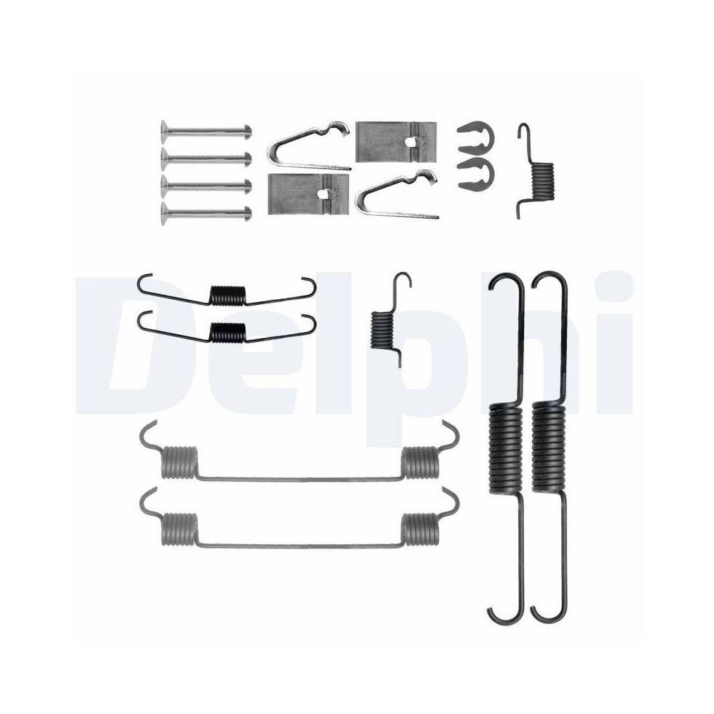 DELPHI LY1421 Zubeh&ouml;rsatz, Bremsbacken f&uuml;r, Hinterachse