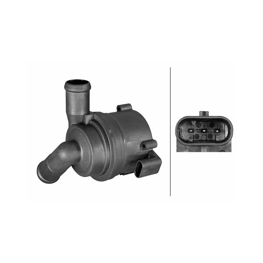 HELLA Zusatzwasserpumpe (K&uuml;hlwasserkreislauf) 8TW 358 313-311 f&uuml;r VW