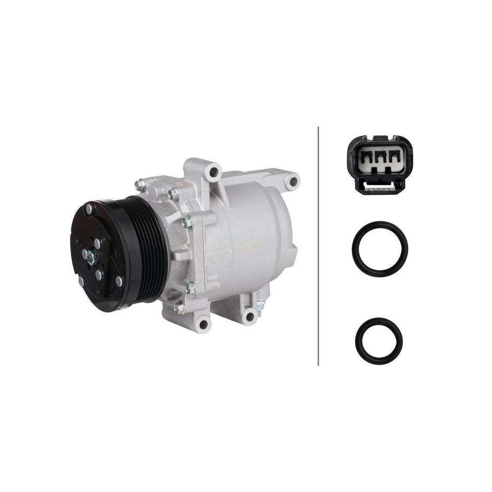 HELLA Kompressor, Klimaanlage 8FK 366 201-461 >>> Easy2Fit <<< f&uuml;r HONDA