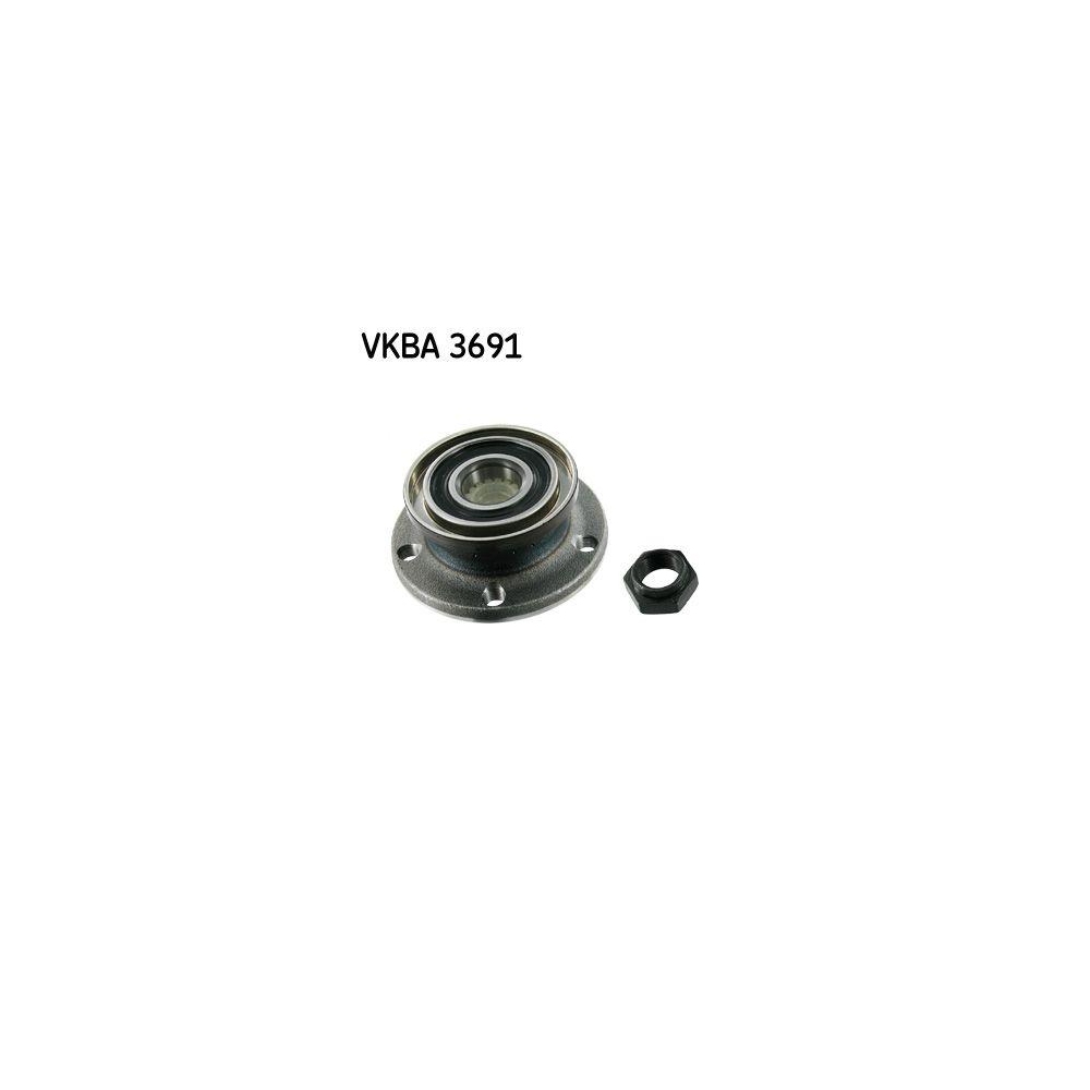 Radlagersatz SKF VKBA 3691 f&uuml;r ALFA ROMEO, Hinterachse