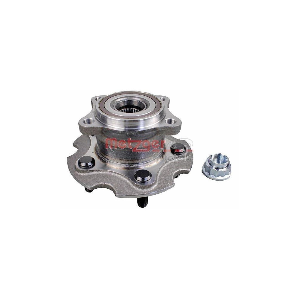 Radlagersatz METZGER WM 2240 GREENPARTS f&uuml;r TOYOTA, Hinterachse