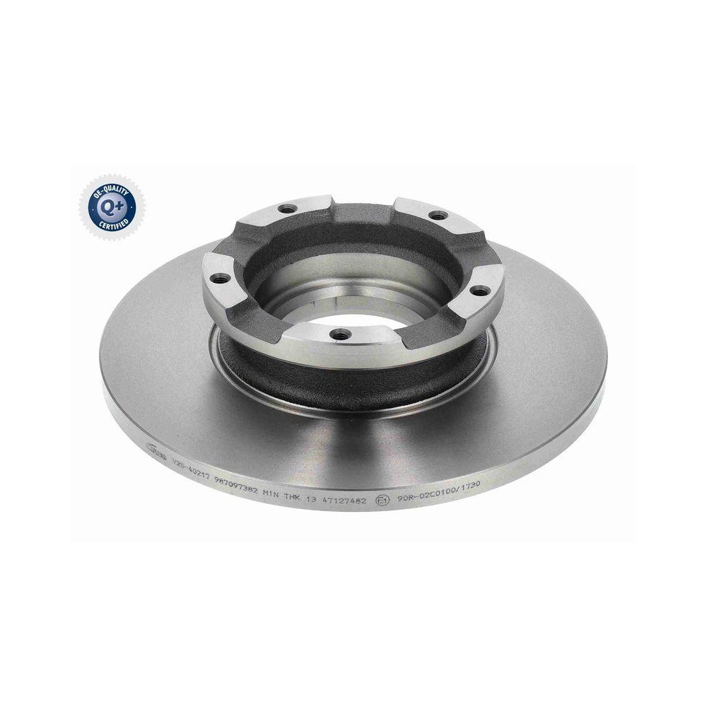 VAICO V25-40217 2 St&uuml;ck Bremsscheiben Q+, Erstausr&uuml;sterqualit&auml;t f&uuml;r FORD, Hinterachse