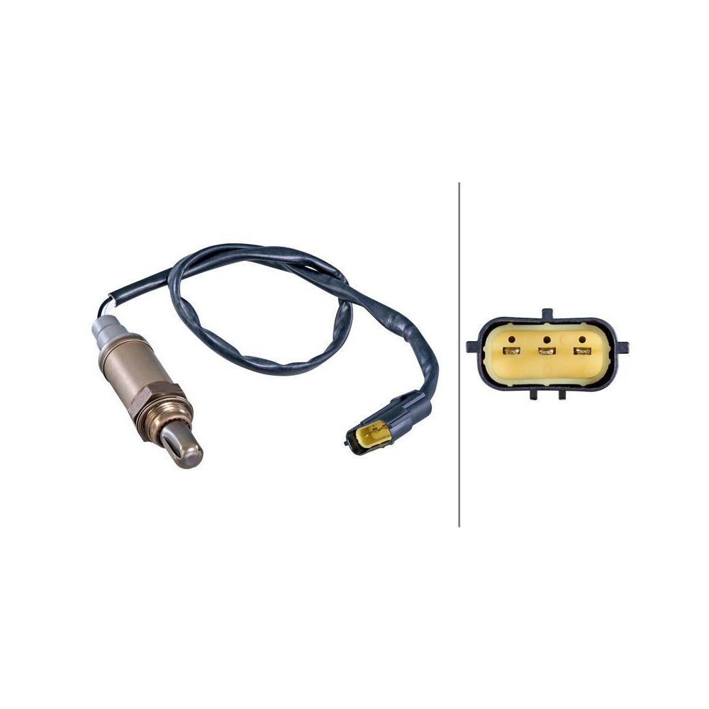 HELLA Lambdasonde 6PA 358 103-311 f&uuml;r MAZDA KIA, vor Katalysator, vorne links