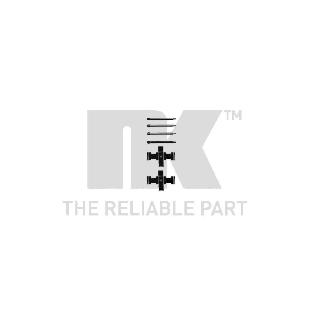 Zubeh&ouml;rsatz, Scheibenbremsbelag NK 7915003 f&uuml;r BMW, Vorderachse