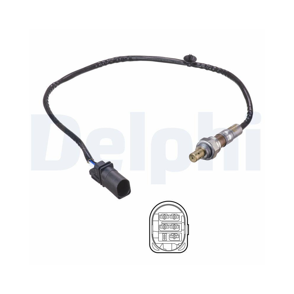 DELPHI ES21179-12B1 Lambdasonde f&uuml;r FIAT, vor Katalysator