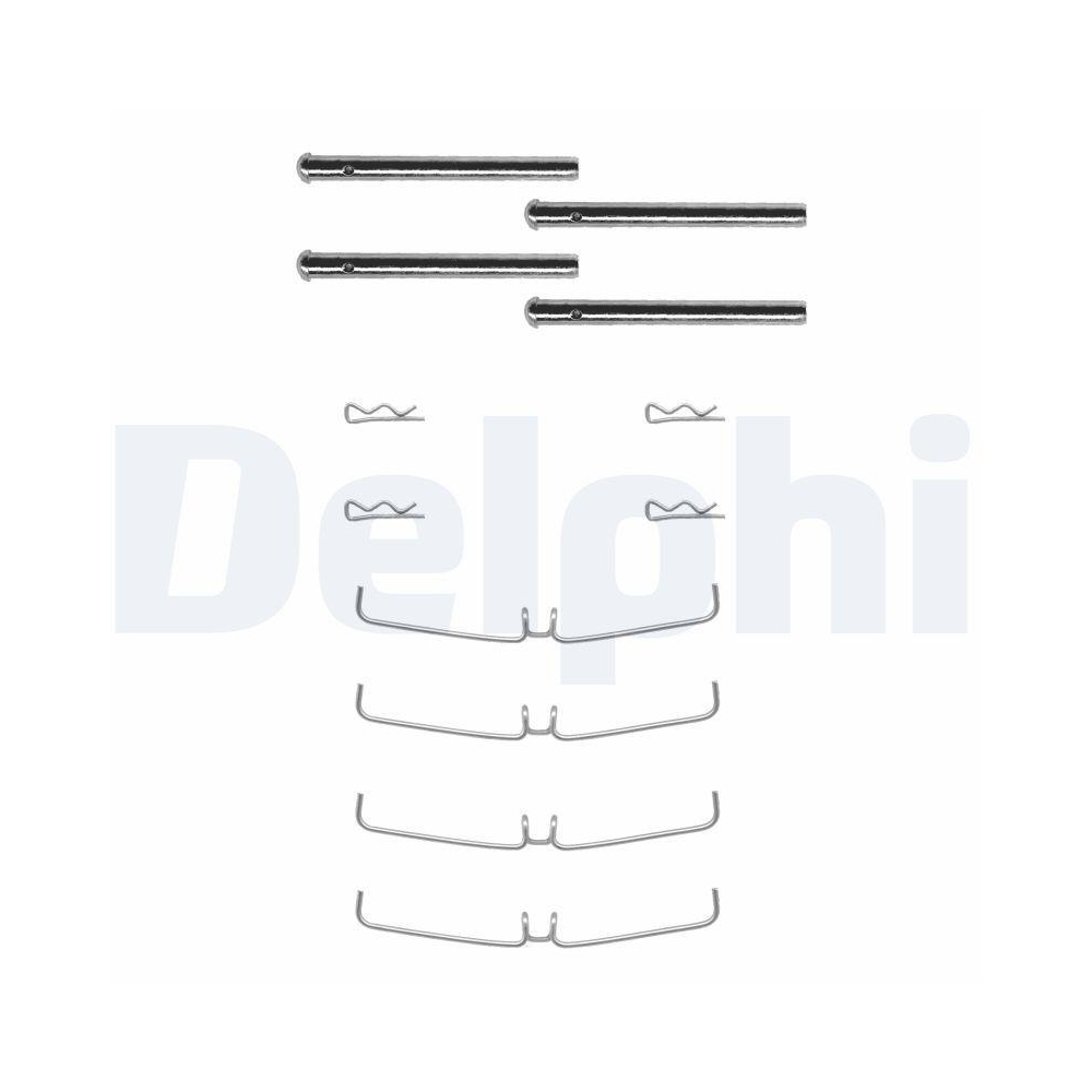 DELPHI LX0004 Zubeh&ouml;rsatz, Scheibenbremsbelag f&uuml;r JAGUAR ROVER VOLVO RELIANT
