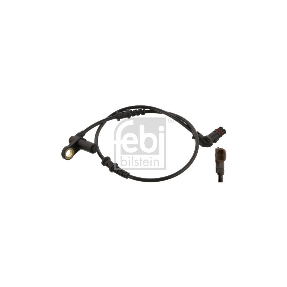 Sensor, Raddrehzahl FEBI BILSTEIN 34685 f&uuml;r MERCEDES-BENZ, Hinterachse links