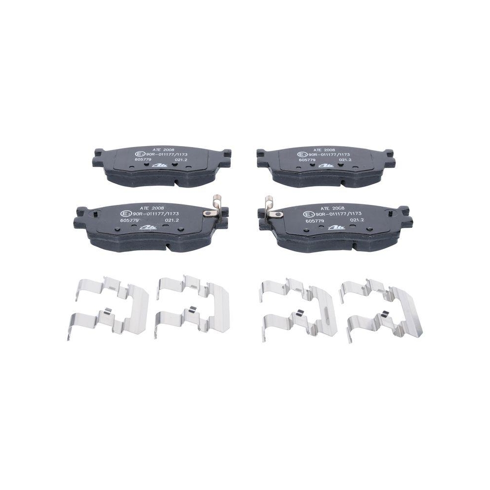 Bremsbelagsatz, Scheibenbremse ATE 13.0460-5779.2 f&uuml;r HYUNDAI KIA, Vorderachse