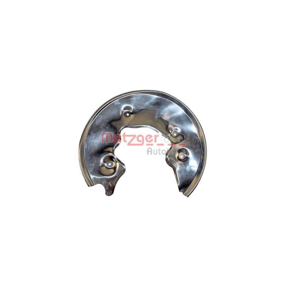 Spritzblech, Bremsscheibe METZGER 6115078 GREENPARTS f&uuml;r VAG, Hinterachse rechts