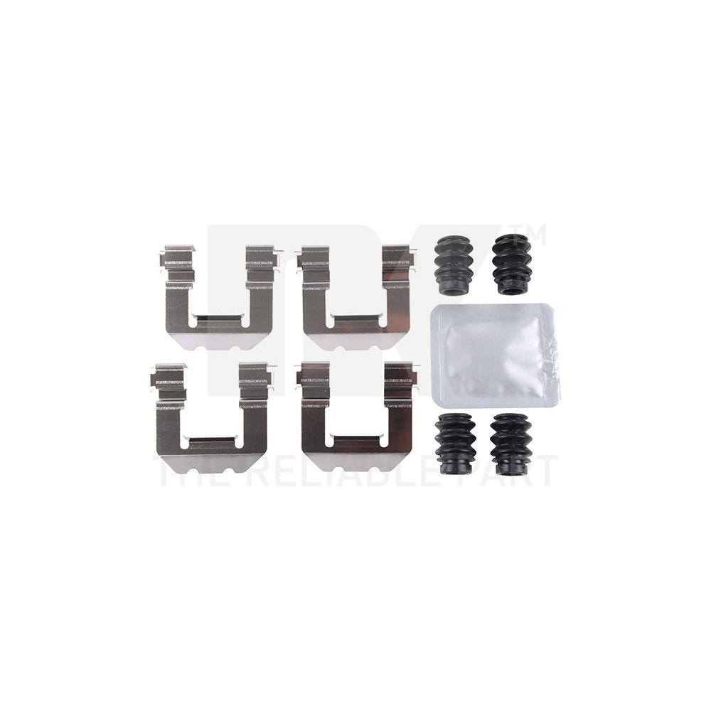 Zubehörsatz, Scheibenbremsbelag NK 7915004 für, Hinterachse