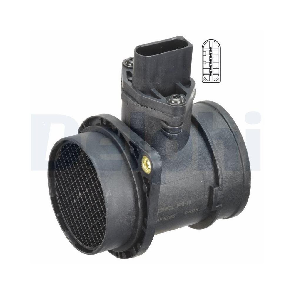 DELPHI AF10265-12B1 Luftmassenmesser f&uuml;r AUDI SEAT VW VAG