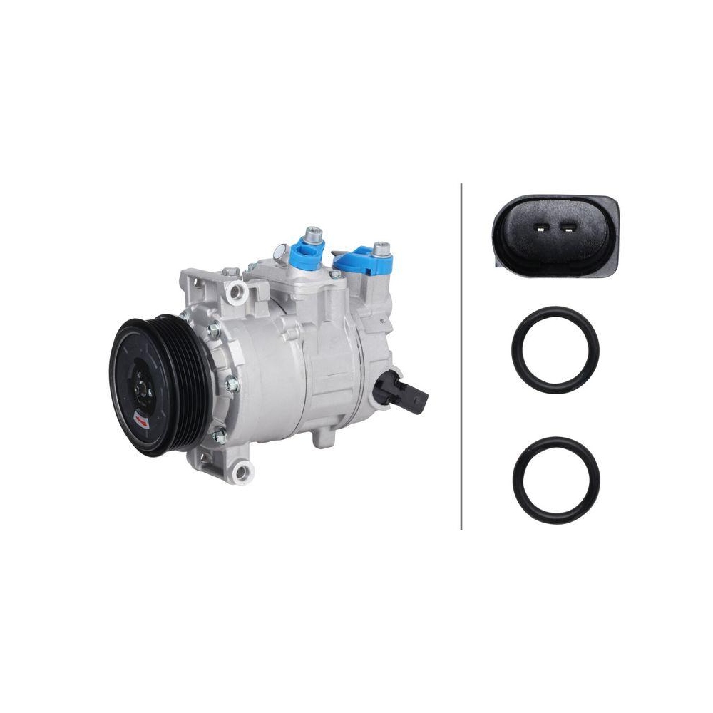 HELLA Kompressor, Klimaanlage 8FK 366 201-501 >>> Easy2Fit <<< f&uuml;r AUDI PORSCHE