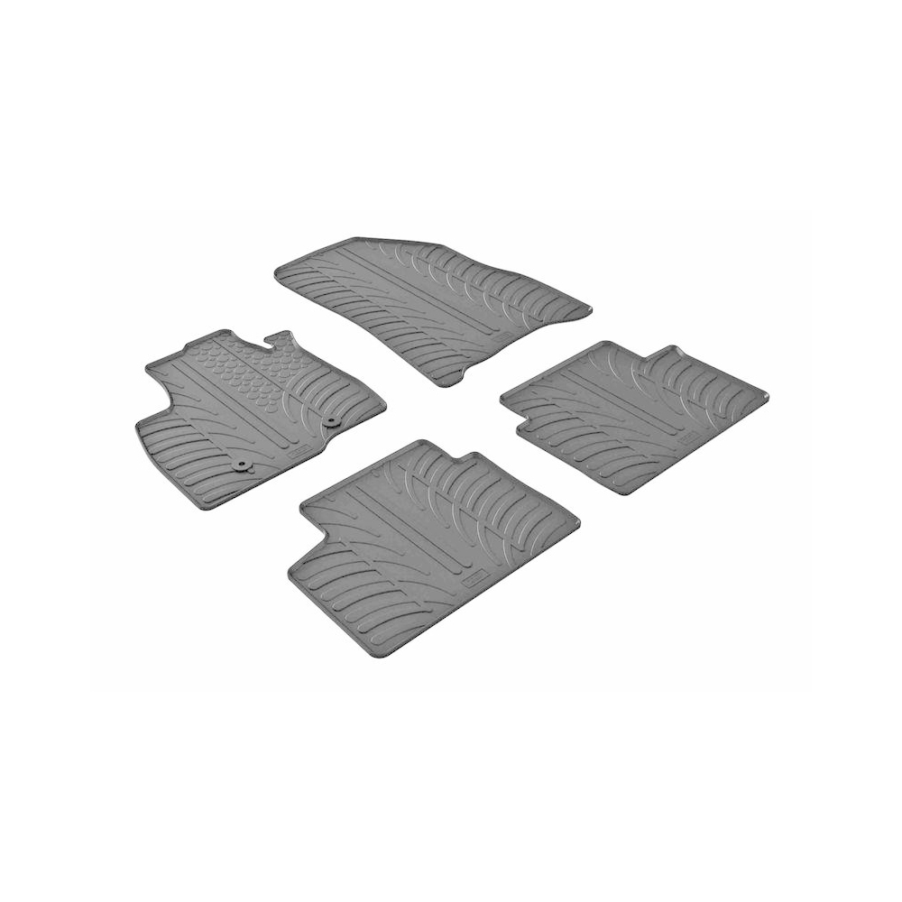 Fußmattensatz VAICO V21-0116 Green Mobility Parts für DACIA, vorne und hinten