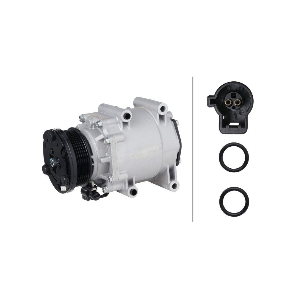 HELLA Kompressor, Klimaanlage 8FK 366 201-531 >>> Easy2Fit <<< f&uuml;r FORD