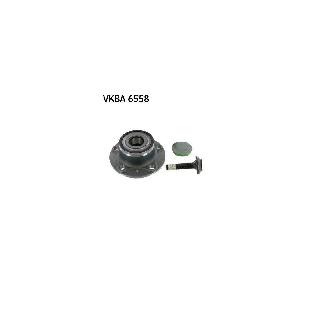 Radlagersatz SKF VKBA 6558 für SKODA VW VW (FAW) VW (SVW), Hinterachse