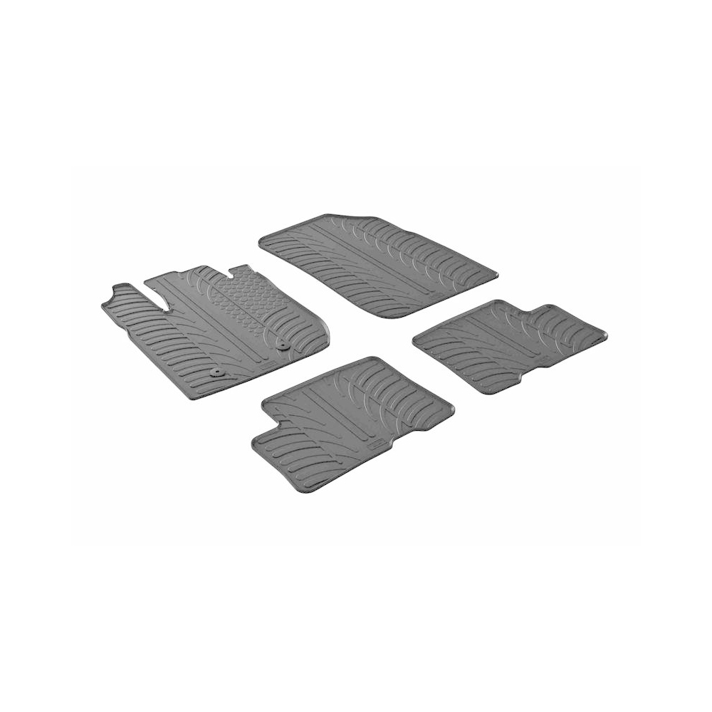 Fußmattensatz VAICO V21-0117 Original VAICO Qualität für DACIA, vorne und hinten