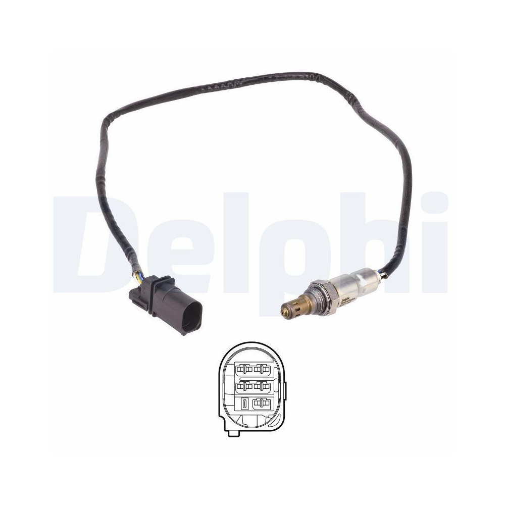 DELPHI ES21182-12B1 Lambdasonde f&uuml;r AUDI, vor Katalysator