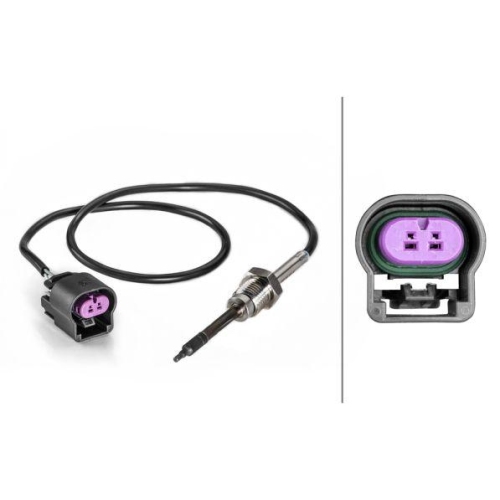 HELLA Sensor, Abgastemperatur 6PT 014 494-391 f&uuml;r CHEVROLET GENERAL MOTORS