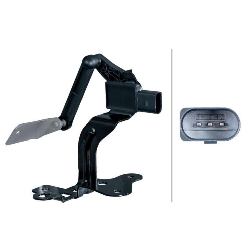 HELLA 6PM 012 699-531 Sensor, Leuchtweitenregulierung f&uuml;r VAG, Hinterachse links