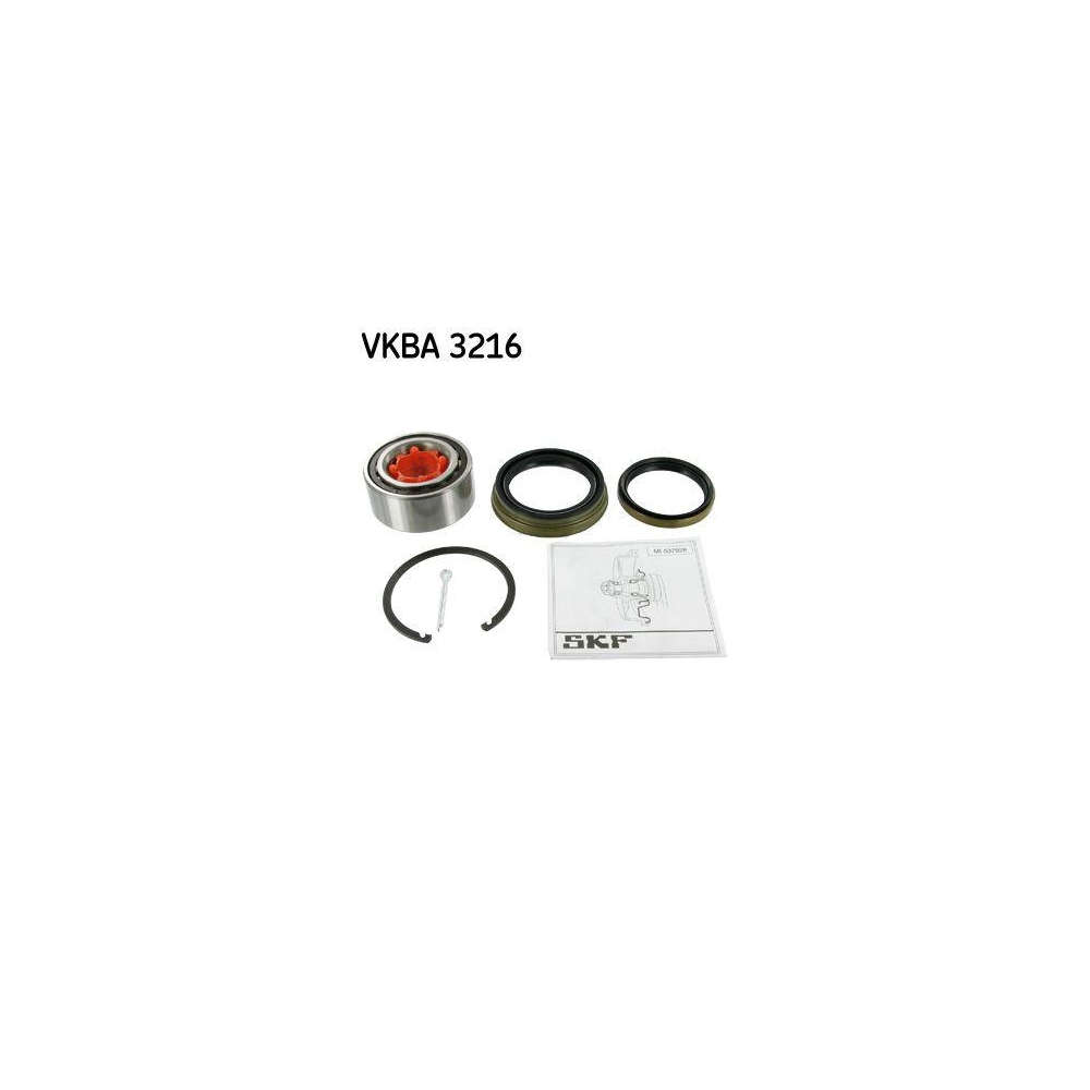 Radlagersatz SKF VKBA 3216 f&uuml;r TOYOTA, Vorderachse