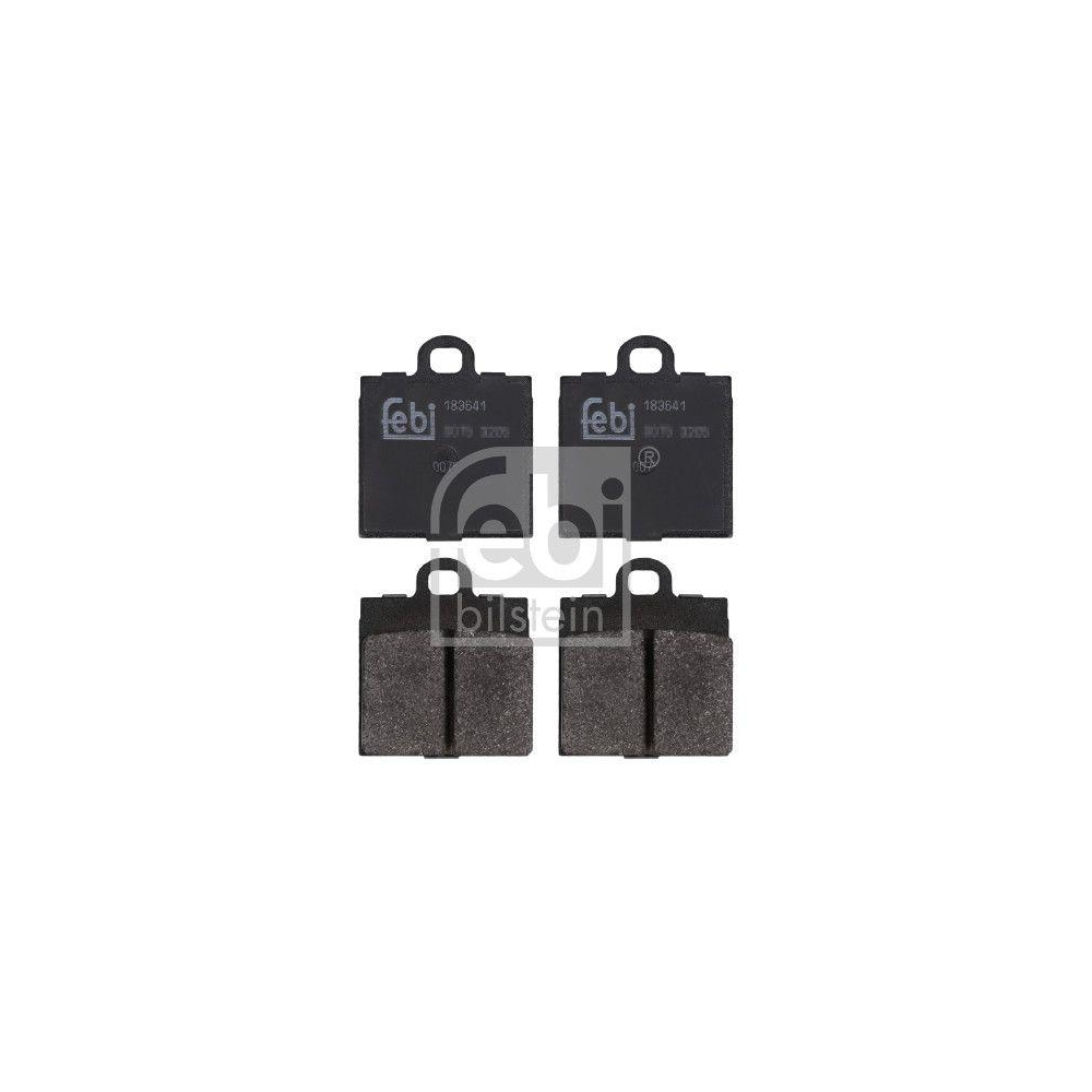 FEBI BILSTEIN Bremsbelagsatz, Scheibenbremse 183641 f&uuml;r VW, Vorderachse