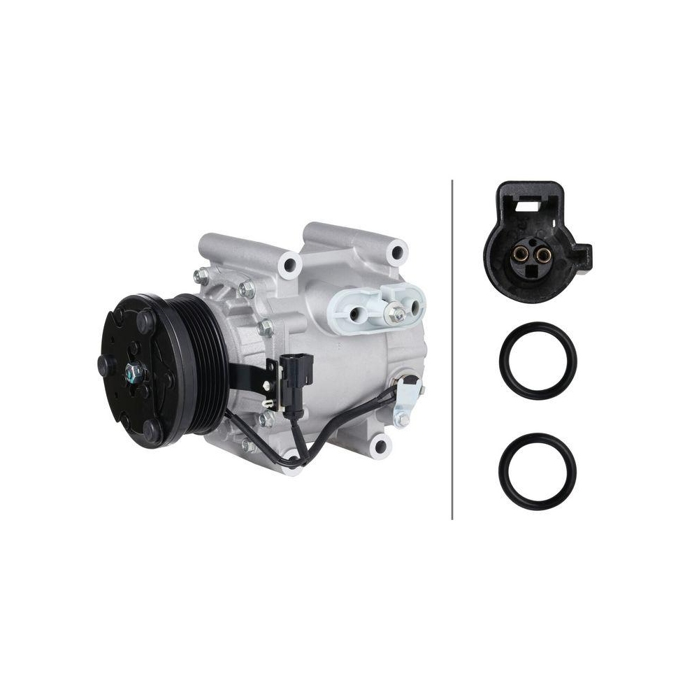 HELLA Kompressor, Klimaanlage 8FK 366 201-551 >>> Easy2Fit <<< f&uuml;r FORD JAGUAR