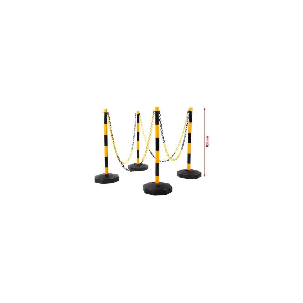 Absperrpfosten-Set KS TOOLS 117.1550 f&uuml;r