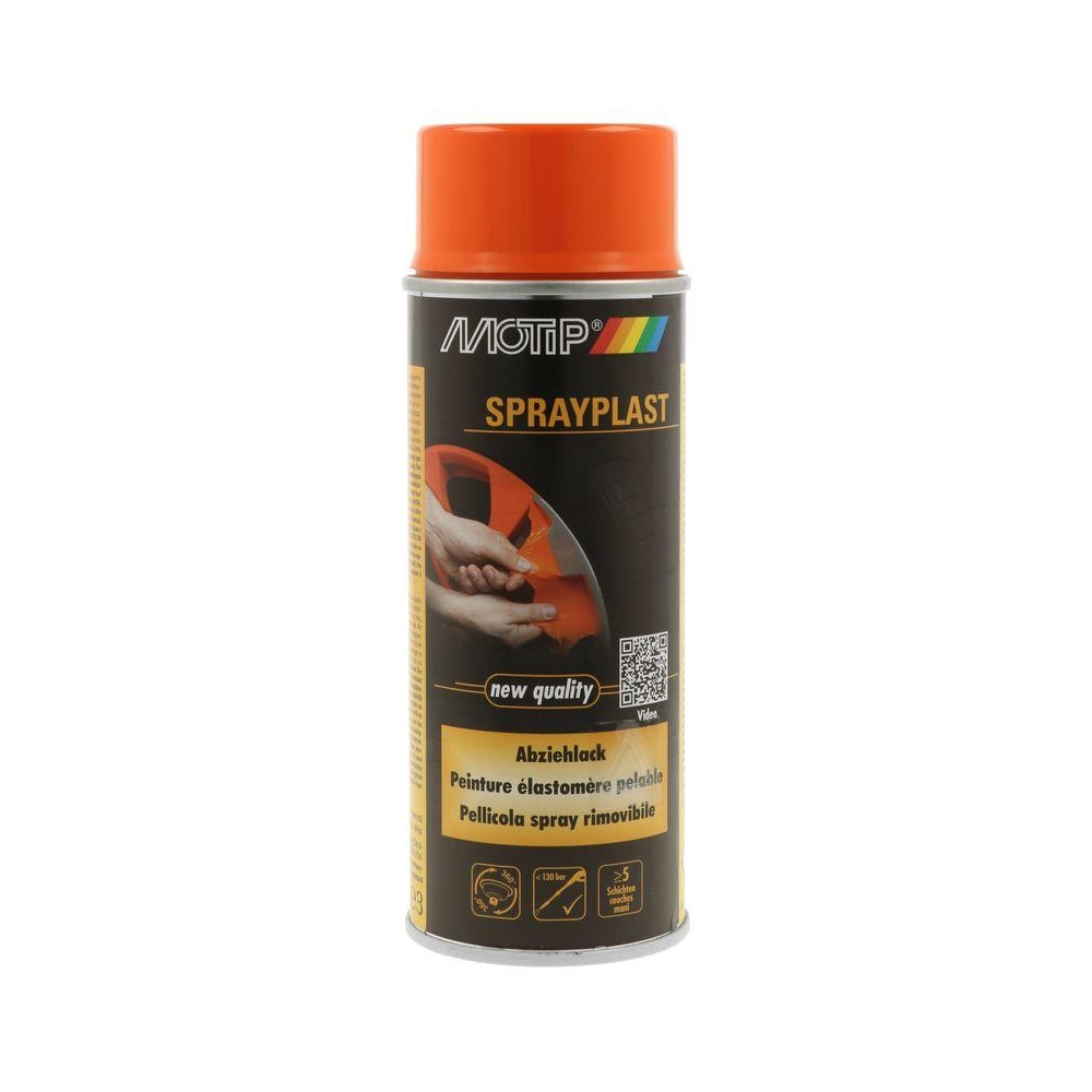 Lack MOTIP 396564 SPRAYPLAST orange seidenglänzend 400 ml für