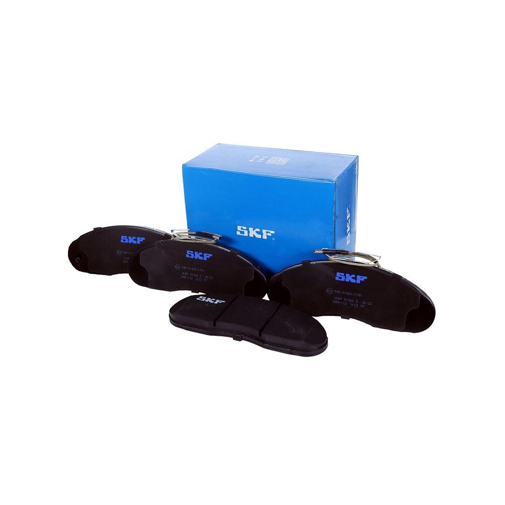 Bremsbelagsatz, Scheibenbremse SKF VKBP 81066 E f&uuml;r NISSAN, Vorderachse