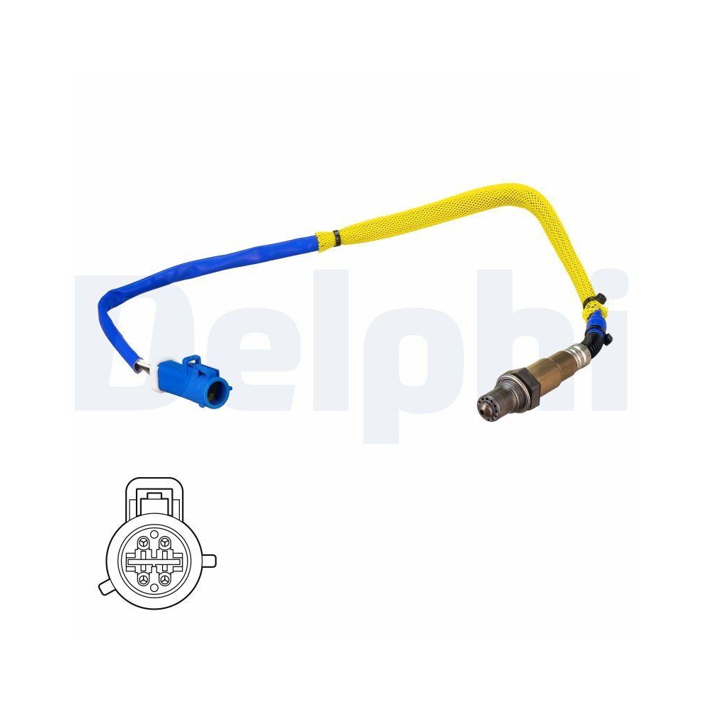 DELPHI ES21184-12B1 Lambdasonde f&uuml;r FORD FORD ASIA & OCEANIA, nach Katalysator