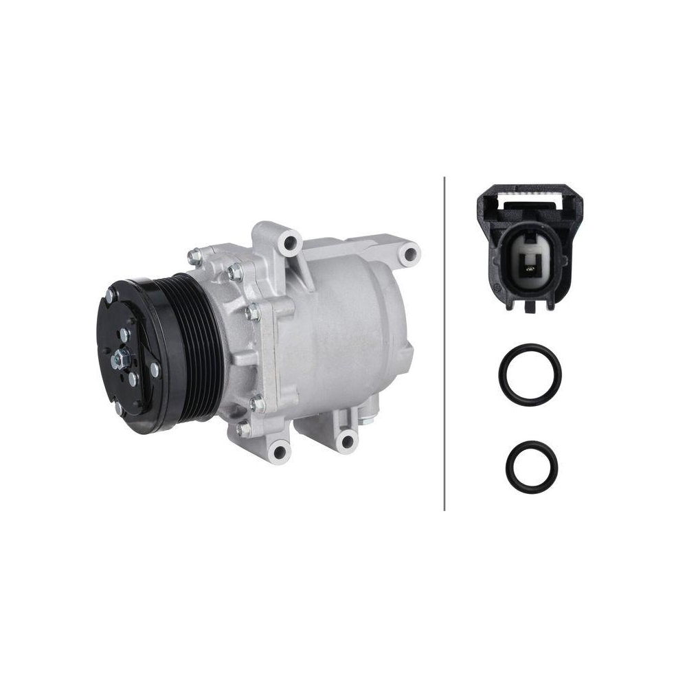 HELLA Kompressor, Klimaanlage 8FK 366 201-561 >>> Easy2Fit <<< f&uuml;r HONDA