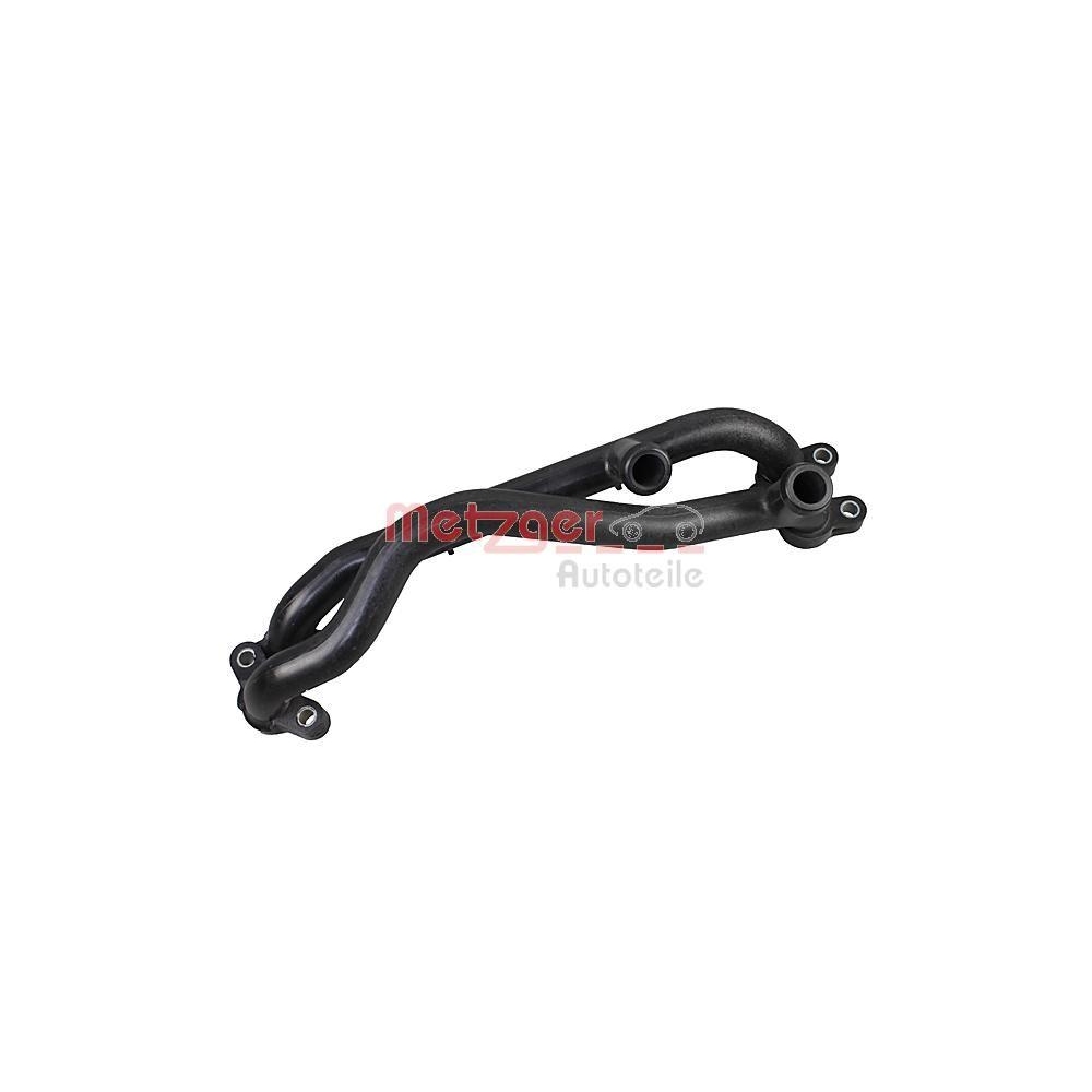 K&uuml;hlmittelrohrleitung METZGER 4010312 GREENPARTS f&uuml;r AUDI VW