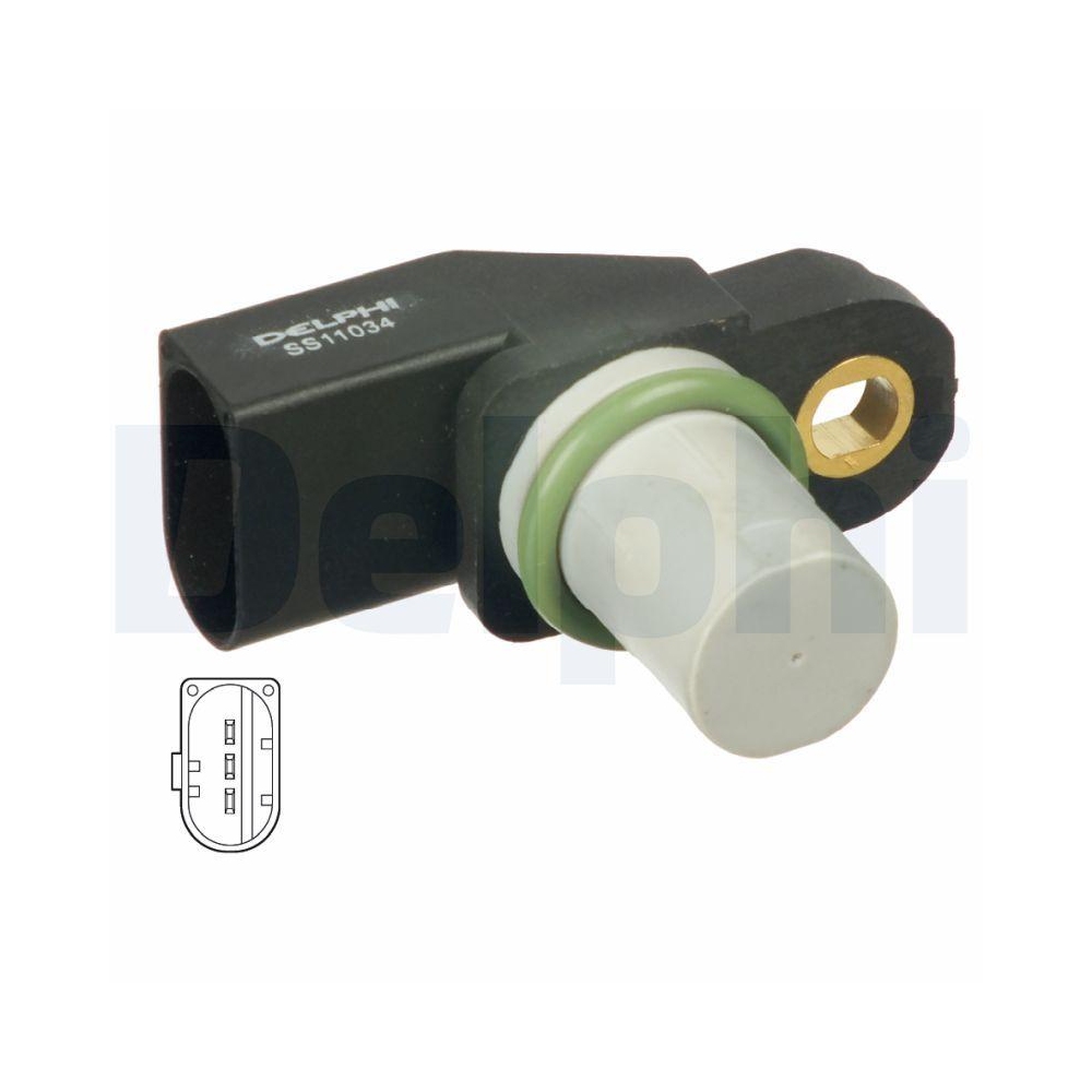 DELPHI SS11034 Sensor, Nockenwellenposition f&uuml;r BMW OPEL VAUXHALL HITACHI