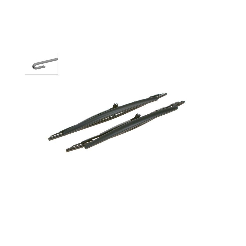 Wischblatt BOSCH 3 397 001 814 Twin für BMW ALPINA, vorne