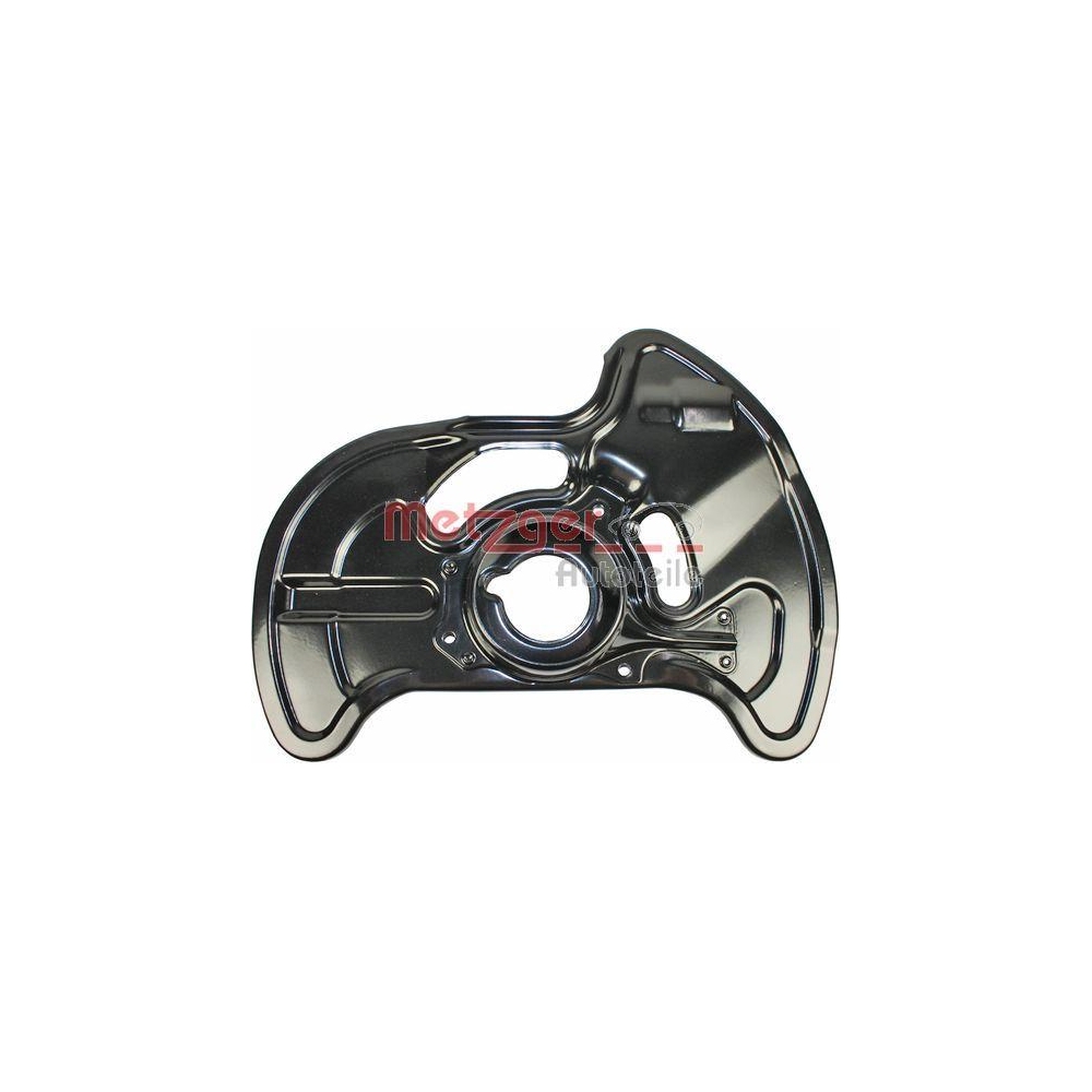 Spritzblech, Bremsscheibe METZGER 6115086 für MERCEDES-BENZ, Vorderachse rechts