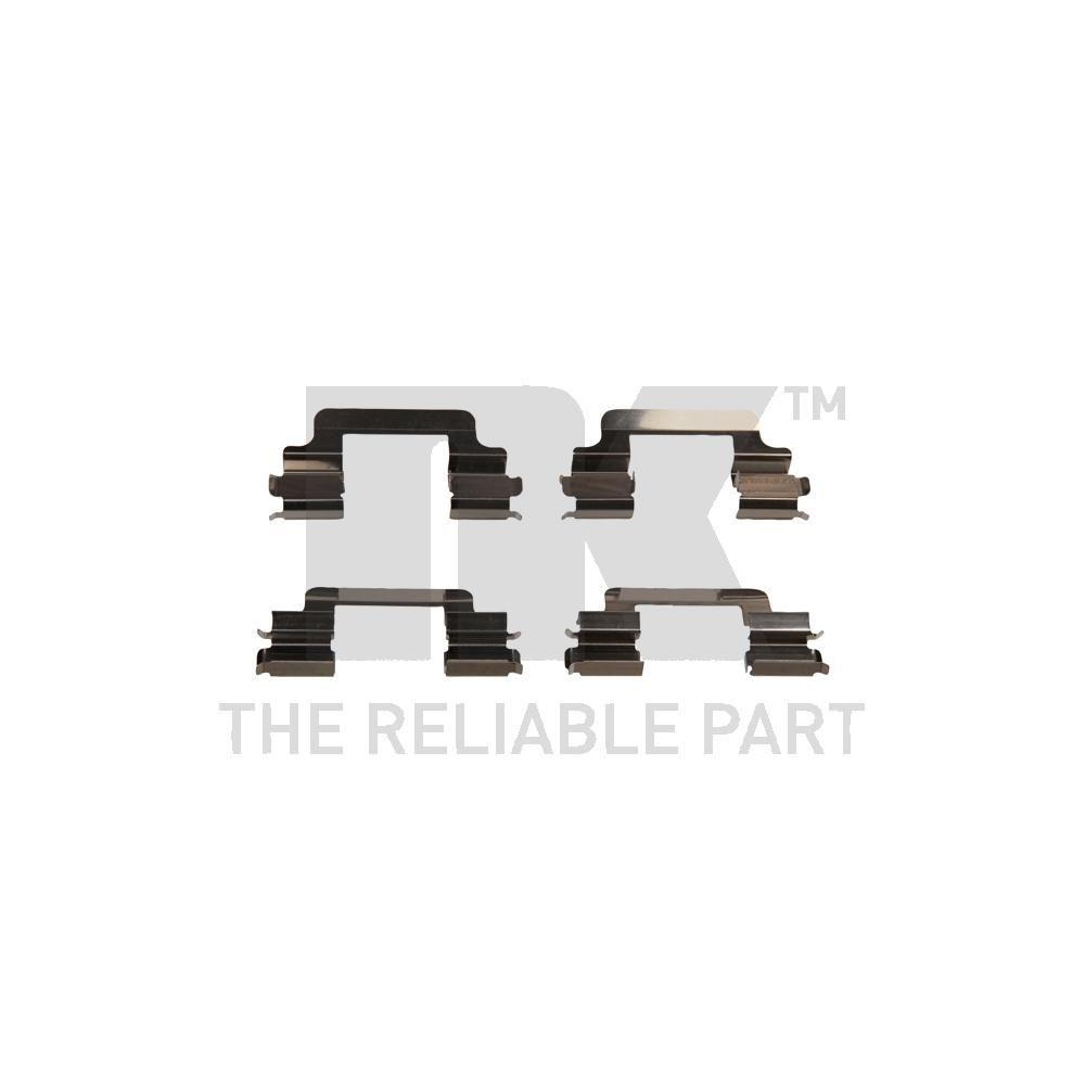 Zubeh&ouml;rsatz, Scheibenbremsbelag NK 79401727 f&uuml;r, Vorderachse