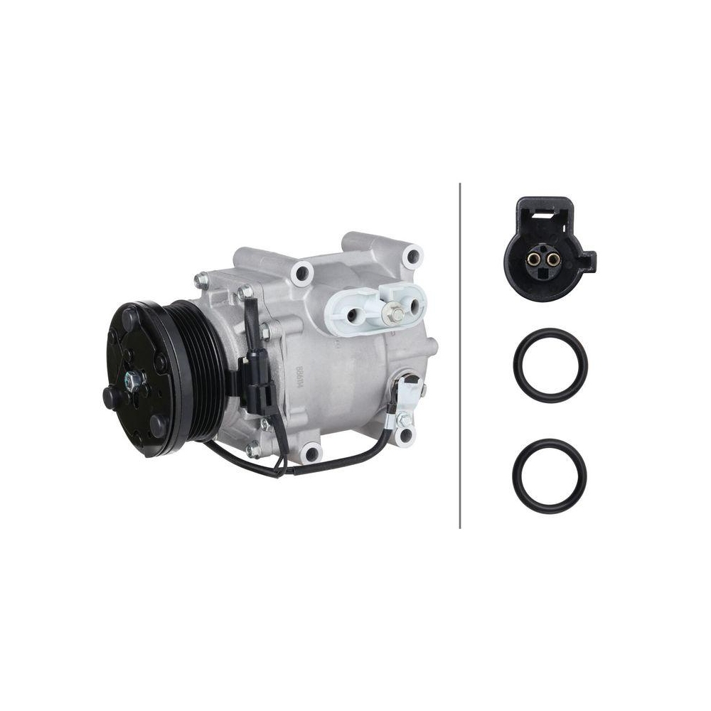 HELLA Kompressor, Klimaanlage 8FK 366 201-581 >>> Easy2Fit <<< f&uuml;r FORD MAZDA