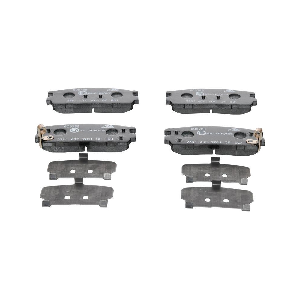 Bremsbelagsatz, Scheibenbremse ATE 13.0460-5788.2 für OPEL VAUXHALL CHEVROLET