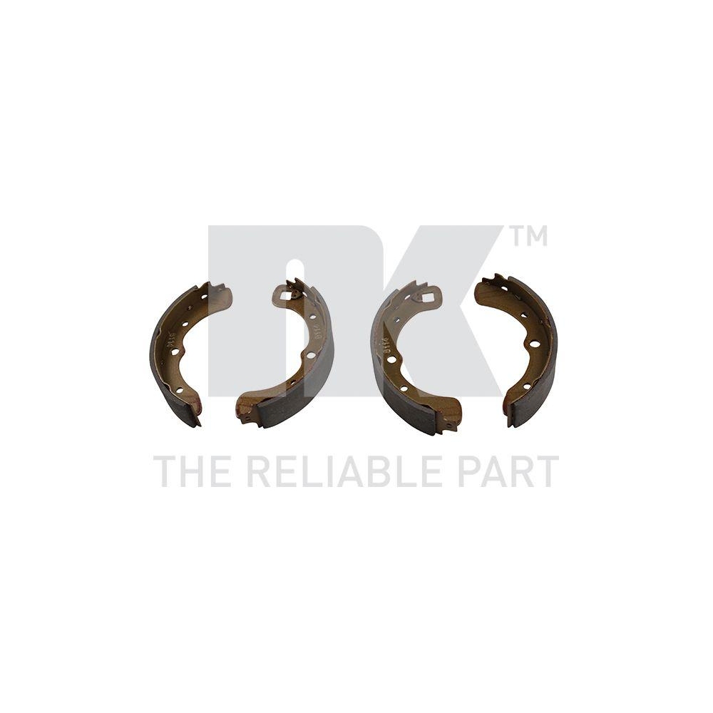 Bremsbackensatz NK 2751398 für DAIHATSU, Hinterachse