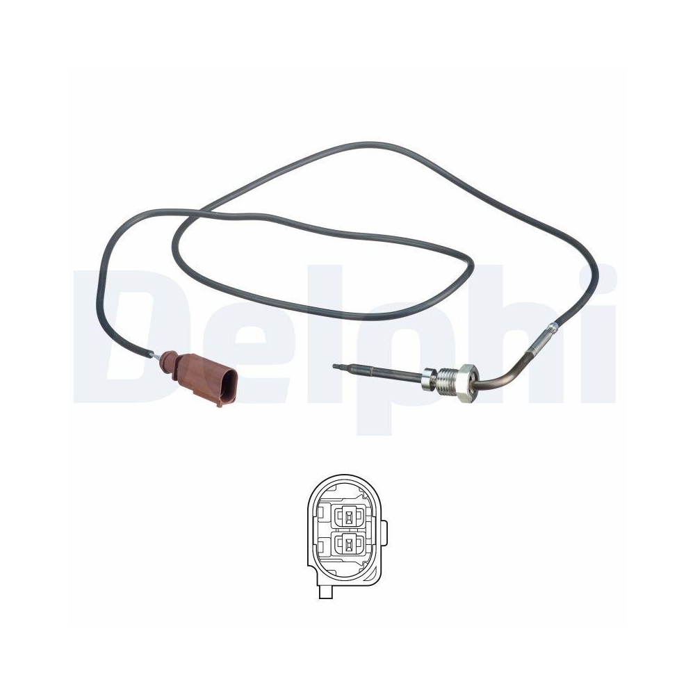DELPHI TS30169 Sensor, Abgastemperatur f&uuml;r AUDI VW