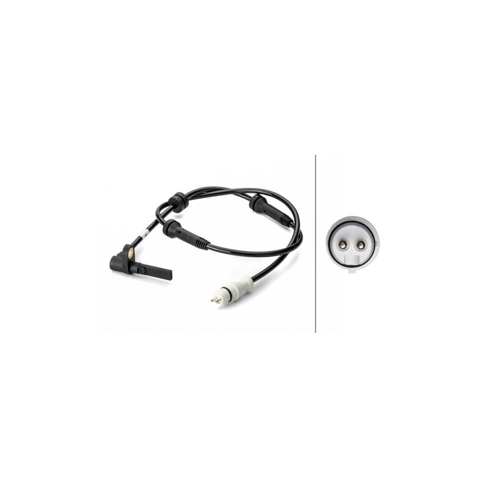 HELLA Sensor, Raddrehzahl 6PU 012 806-501 f&uuml;r FIAT, Vorderachse rechts