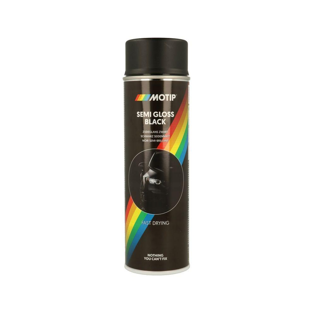 Lack MOTIP 04001 Schwarz seidenglanz 500 ml für