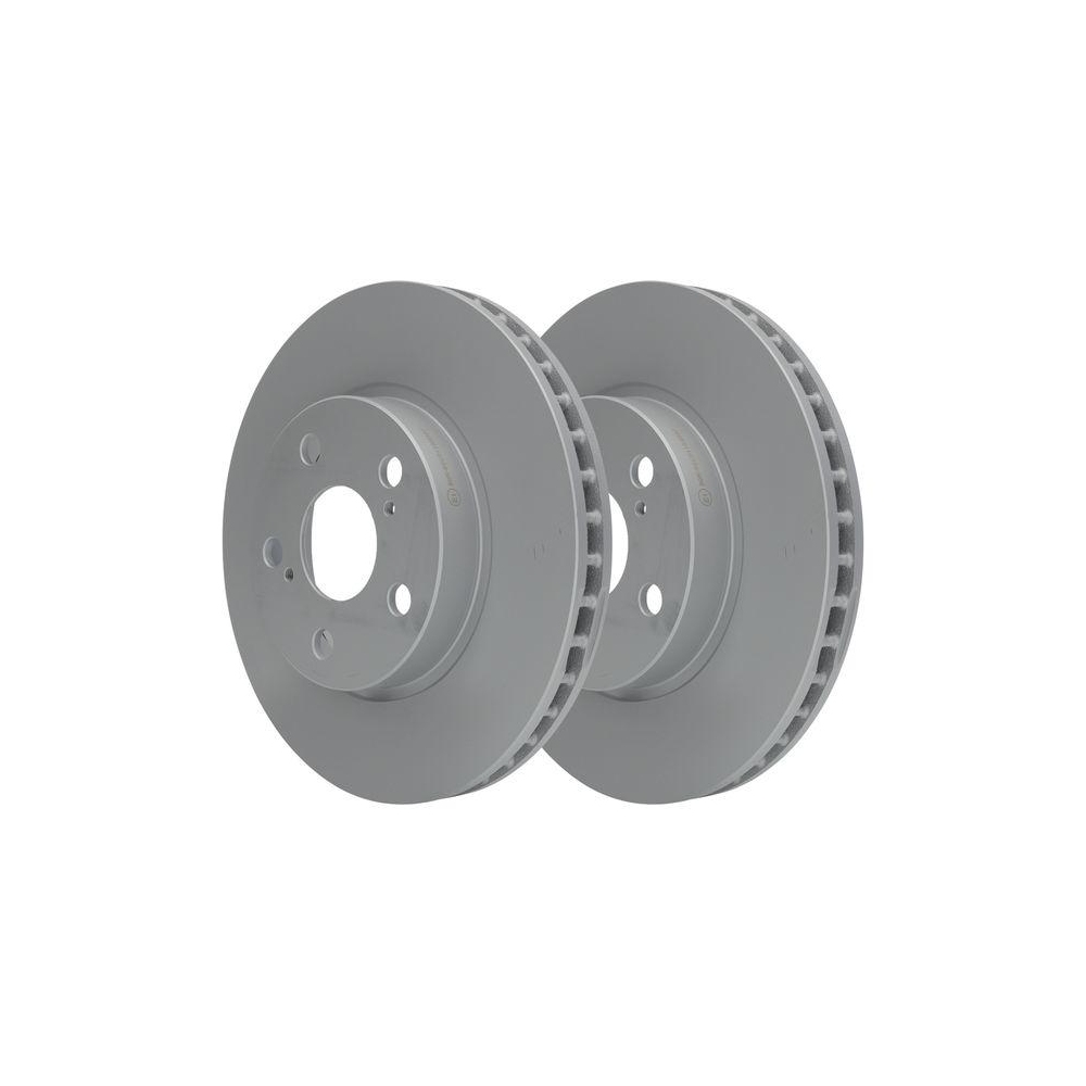 Bremsscheibe ATE 24.0125-0124.1 f&uuml;r TOYOTA, Vorderachse