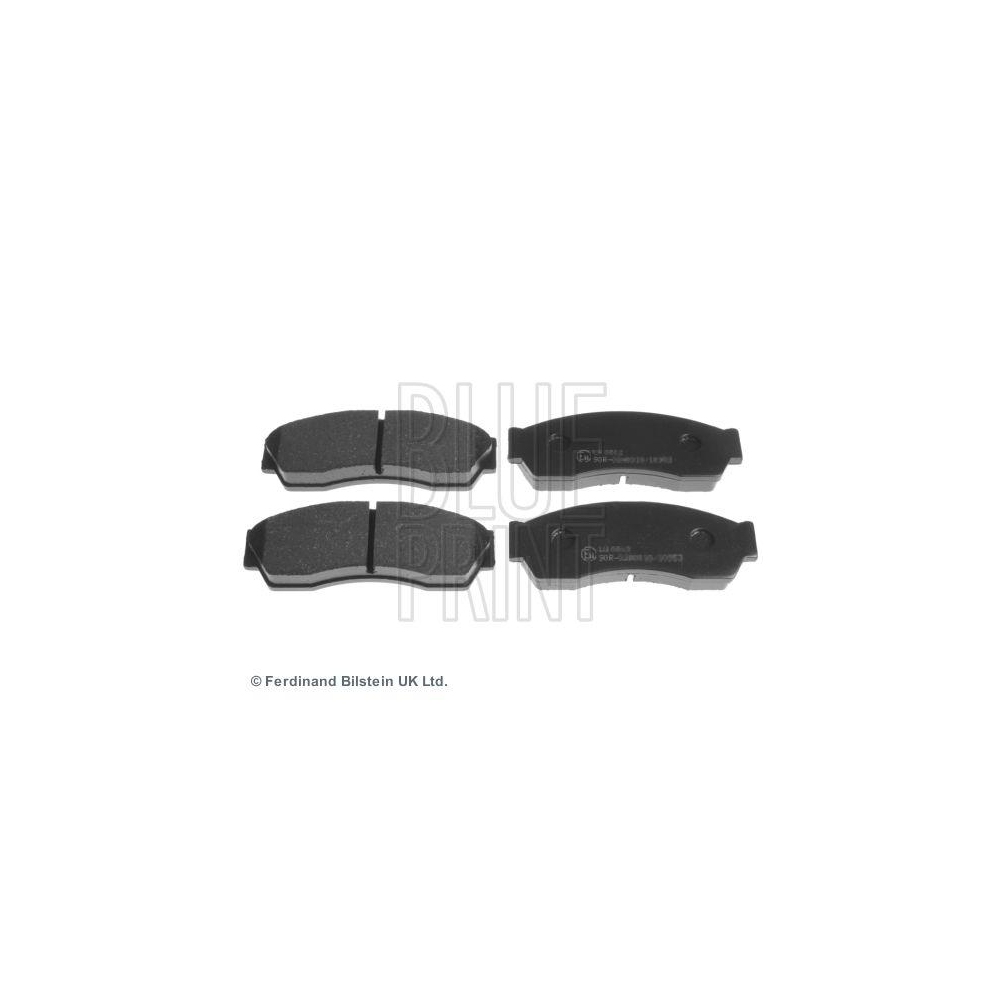Bremsbelagsatz, Scheibenbremse BLUE PRINT ADG042129 f&uuml;r ROVER TATA, Vorderachse