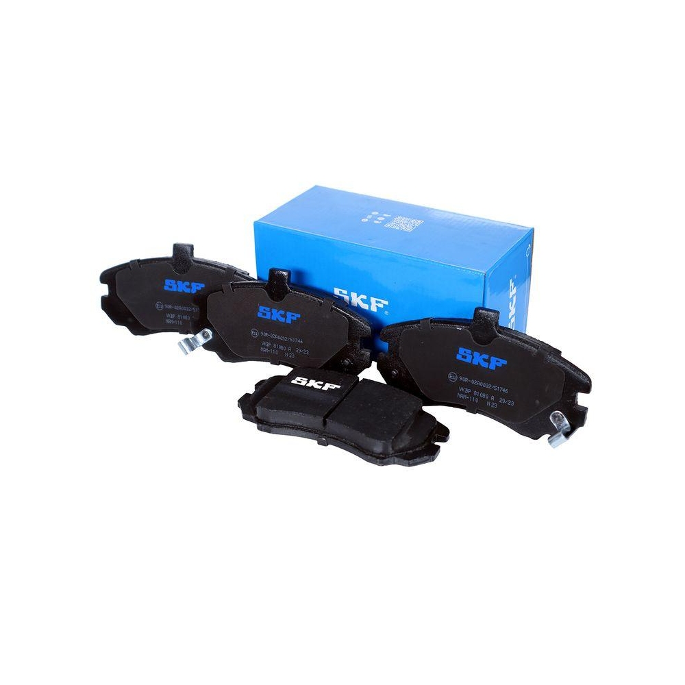 Bremsbelagsatz, Scheibenbremse SKF VKBP 81080 A f&uuml;r HYUNDAI, Vorderachse