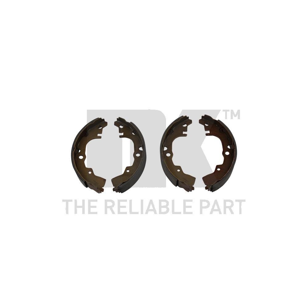 Bremsbackensatz NK 2751414 f&uuml;r DAIHATSU, Hinterachse