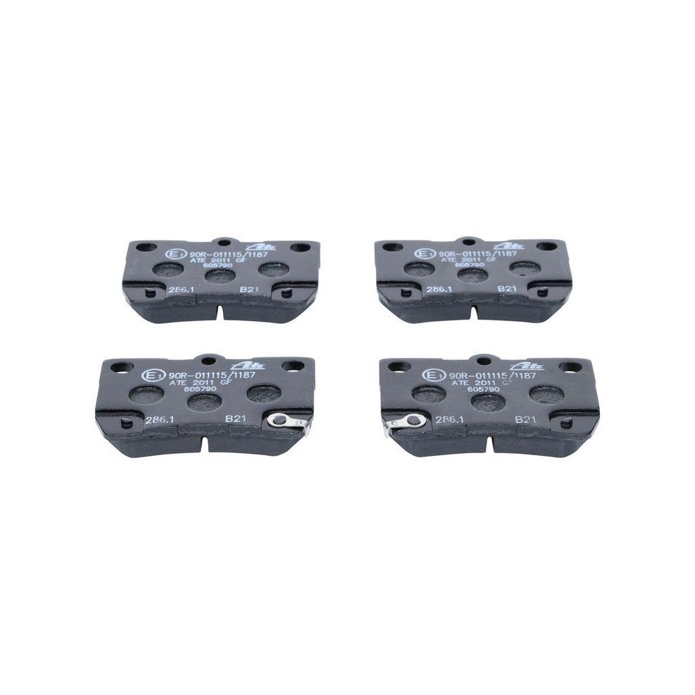 Bremsbelagsatz, Scheibenbremse ATE 13.0460-5790.2 f&uuml;r LEXUS, Hinterachse